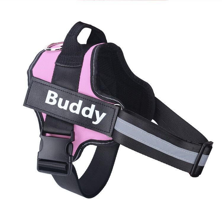 No-Pull Reflective Dog Harness – Adjustable & Personalized