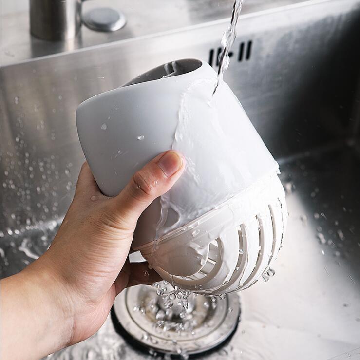 Nordic Self-draining Utensils Storage Rack