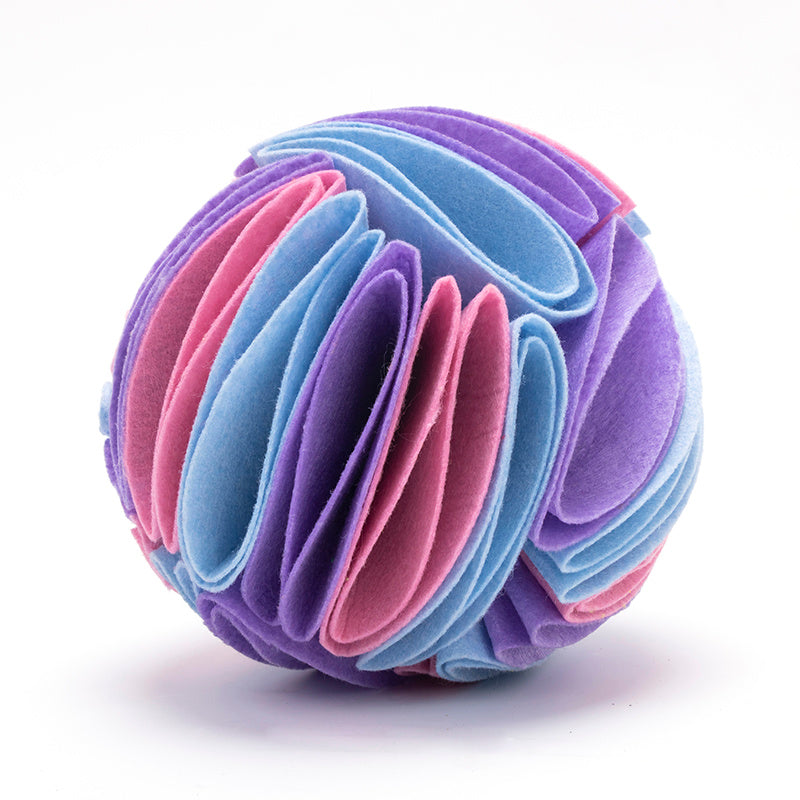 Foldable Dog Snuffle Ball Dog Training Toys Increase IQ Pet Cat