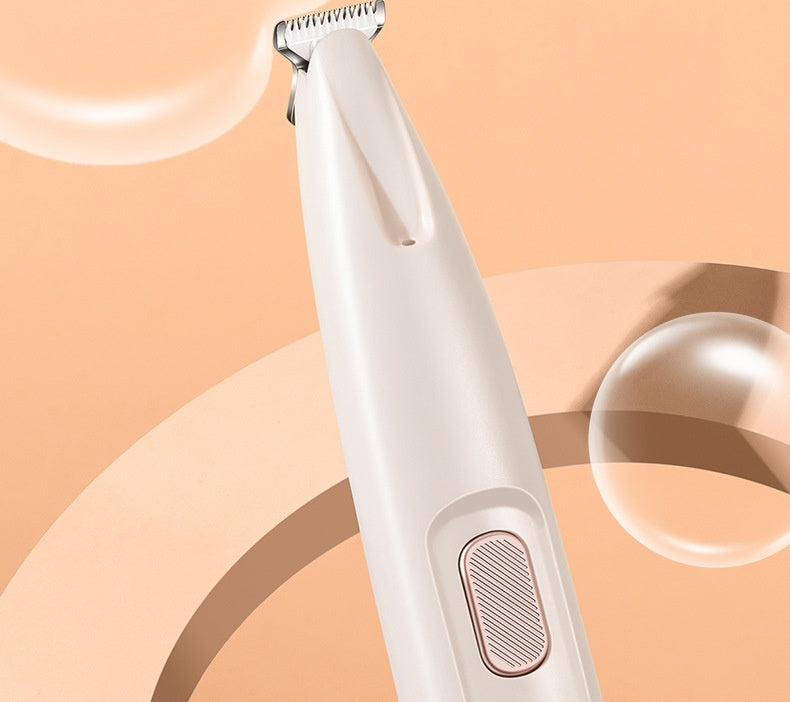 Waterproof Pet Paw Trimmer with LED Light & Display