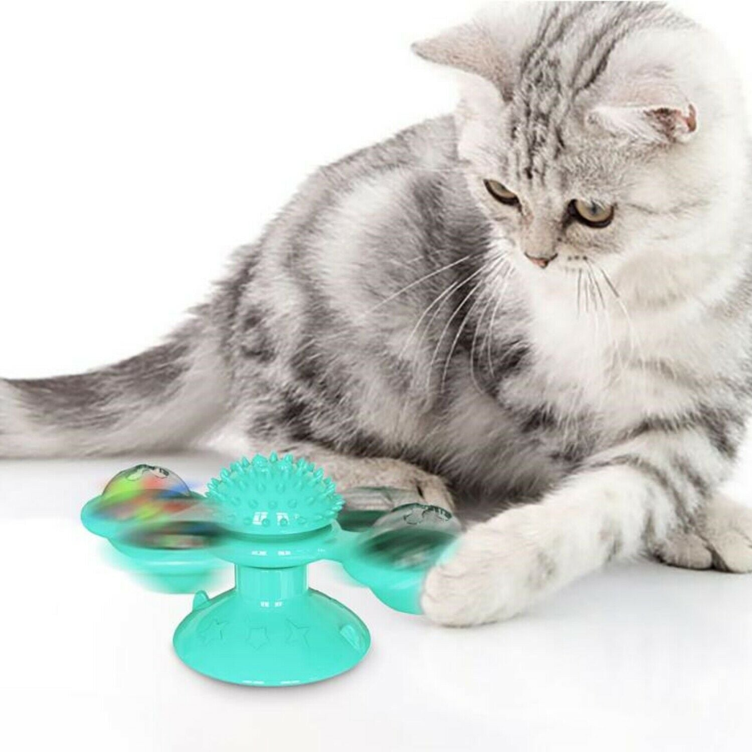 Cat Toys Cute Rotating Interactive