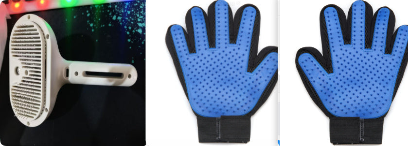 Self-Cleaning Pet Comb with Mist – Hair Remover & Grooming Brush