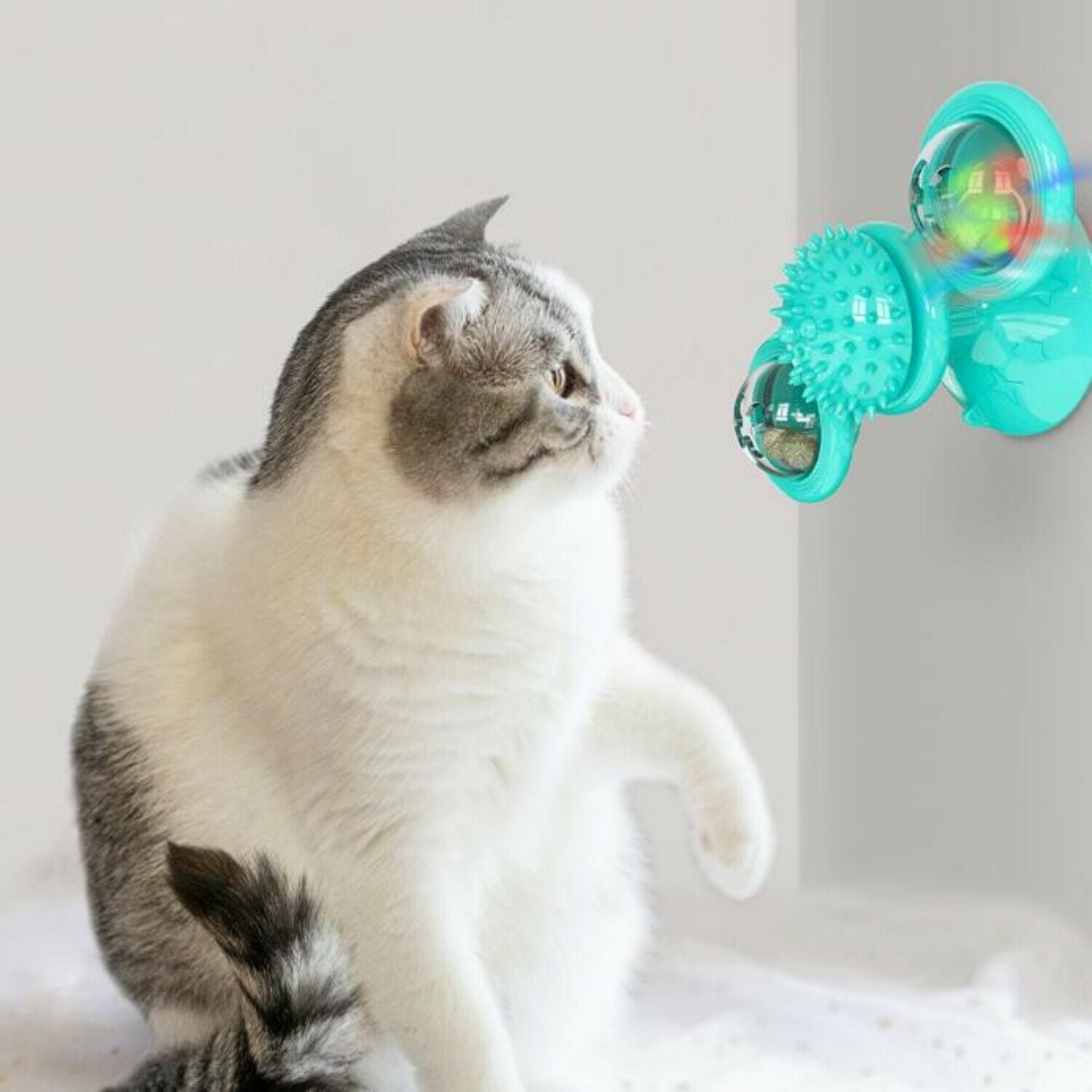 Cat Toys Cute Rotating Interactive